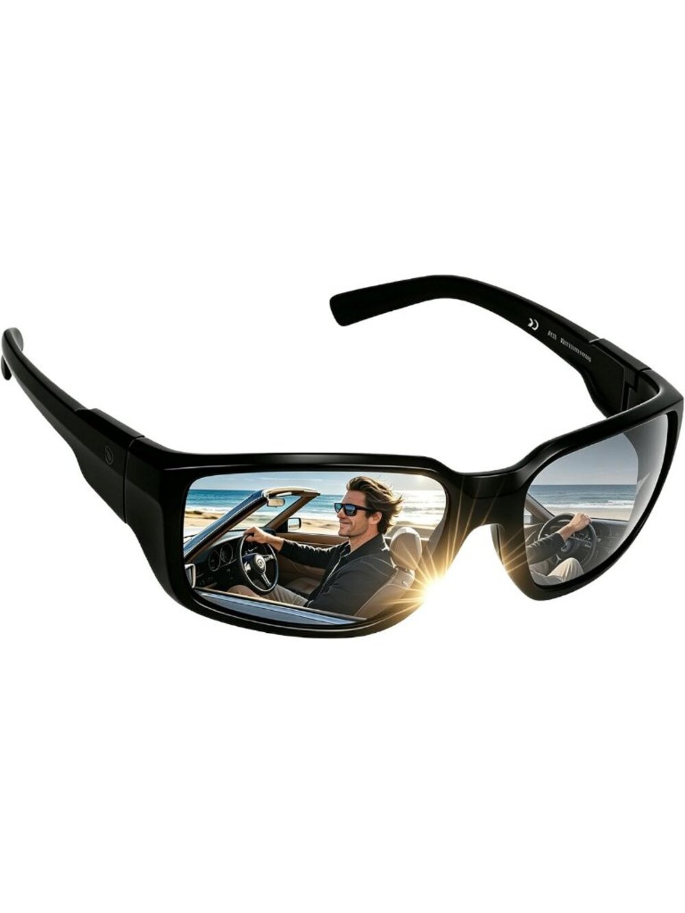 Stylish Polarized Sunglasses with UV400 Protection & Anti-Scratch Lens